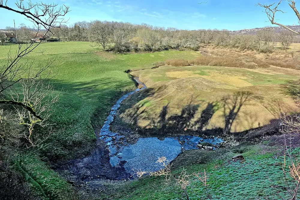 Saône, la perte du Creux sous Roche