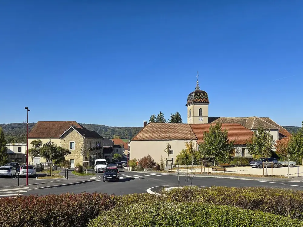 Saône, le centre-ville