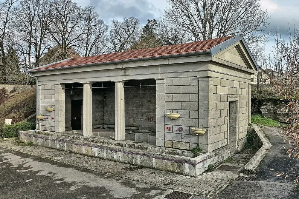 Saône, le lavoir
