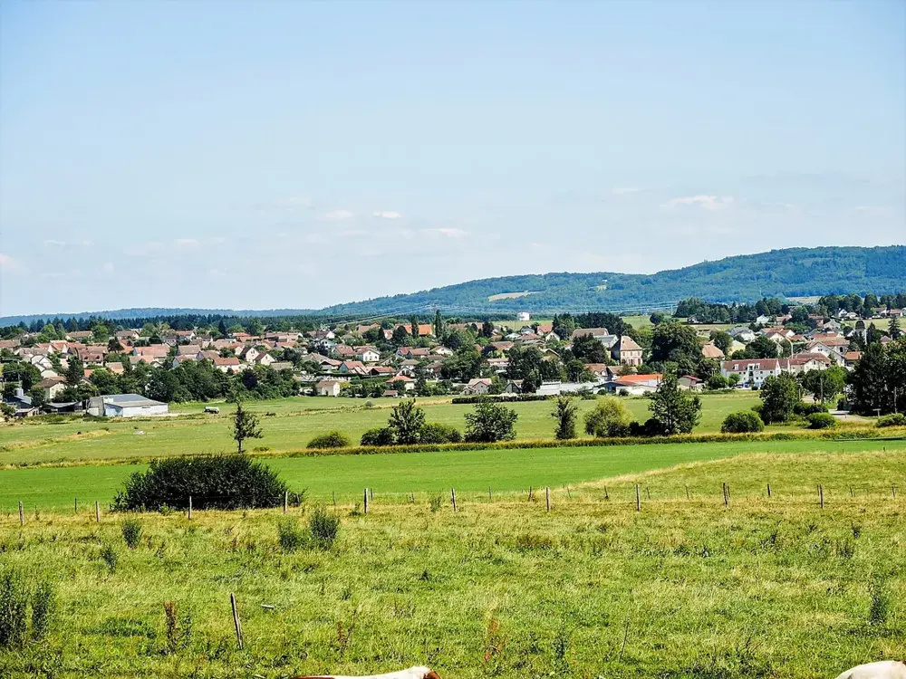 Saône, vu de la route Besançpn-Nancray