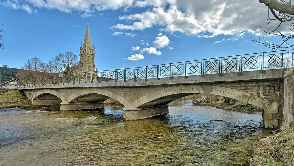 Doubs, pont de la Grande Rue